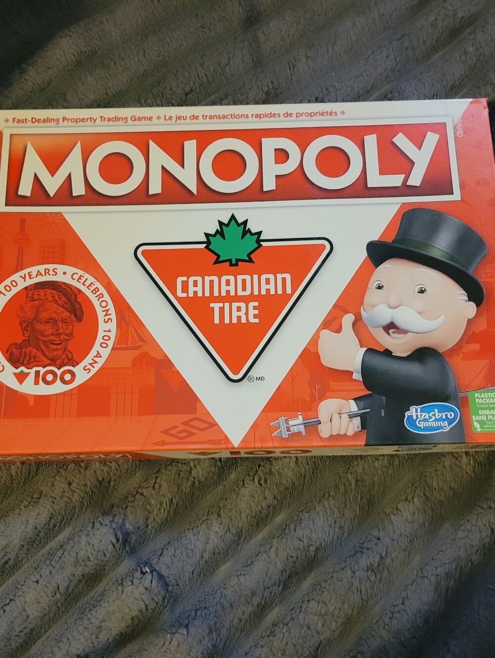 NEW Limited Edition 100yr Celebration Monopoly Canadian Tire Board Game